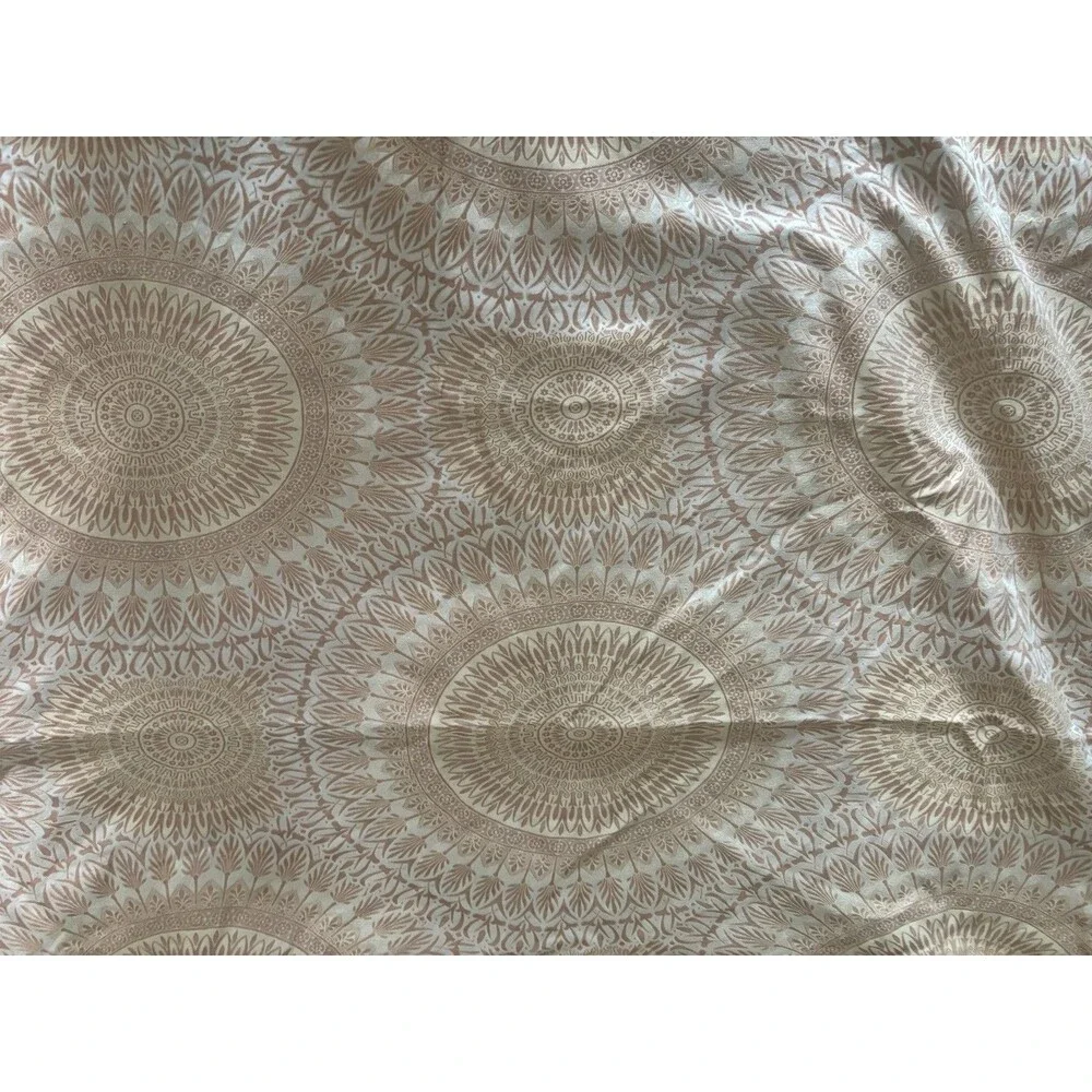 Peacock Alley Couture Gold Medallion King Duvet w/2 Shams Egyptian Cotton USA